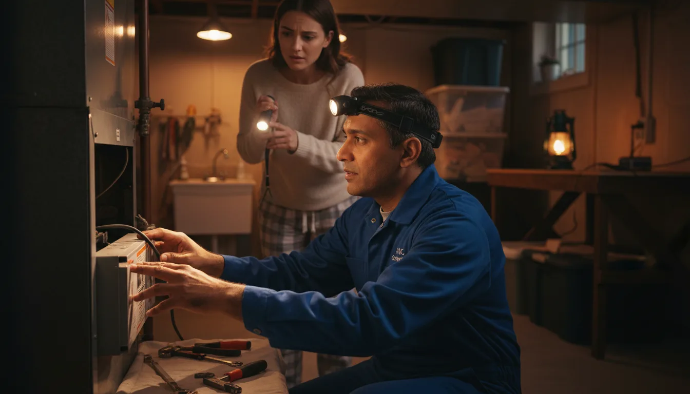 Emergency HVAC Repair in Newburg, ND near me · HVAC